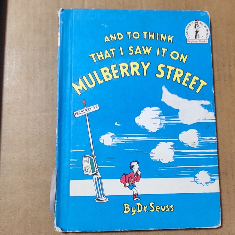 Dr. Seuss 'And to Think That I Saw It on Mulberry Street' Book